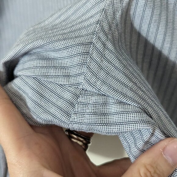 O'Neill Mens Gray Striped Flat Front 10.5" Inseam Skater Pockets Shorts, 36 - Picture 6 of 8